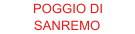 POGGIO DI  SANREMO